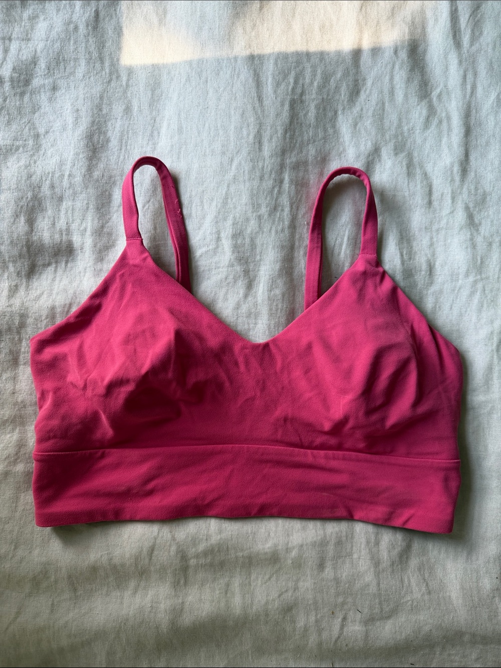 Hot Pink Lululemon Sports Bra